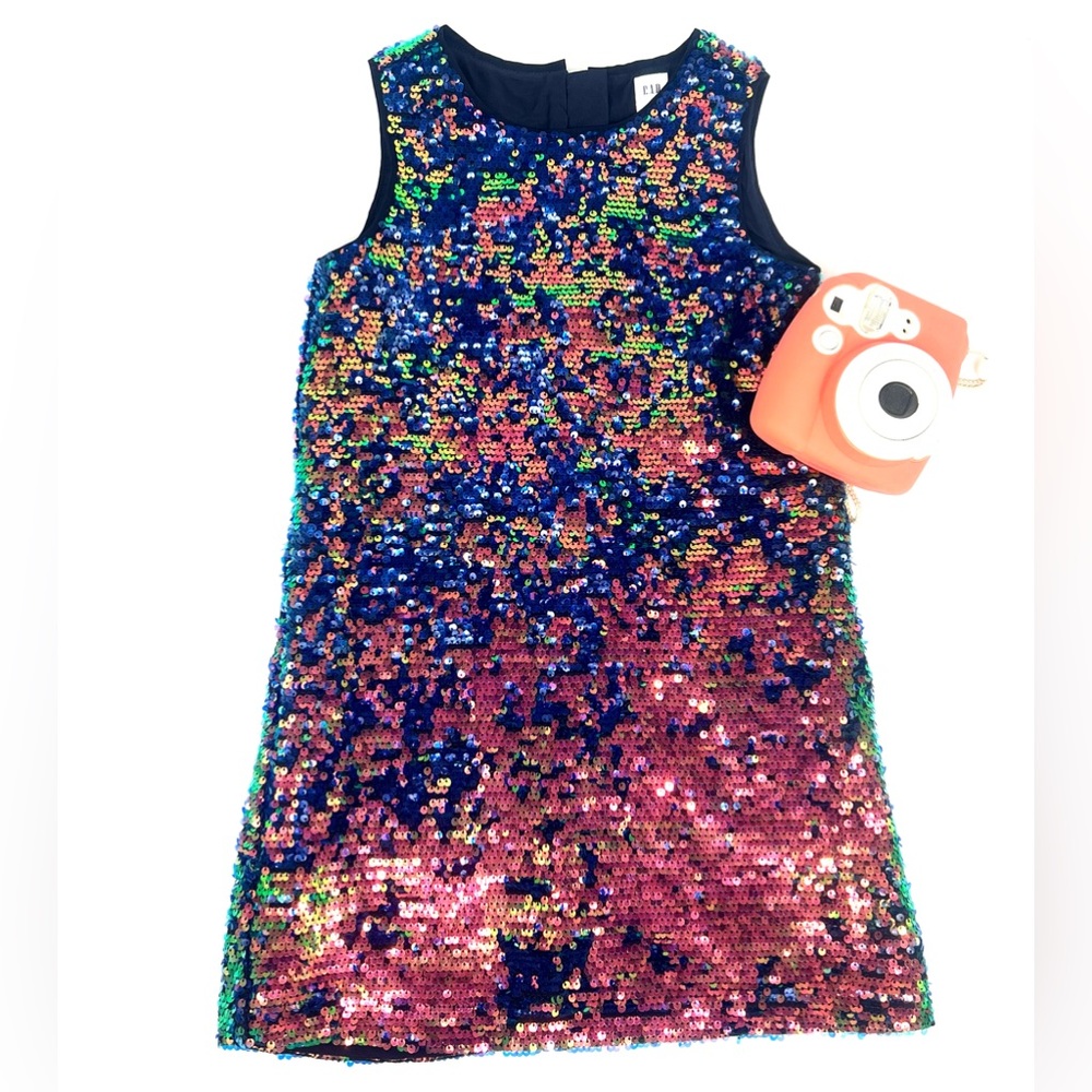 Sequin Girls Dress Holiday or Birthday Dress.